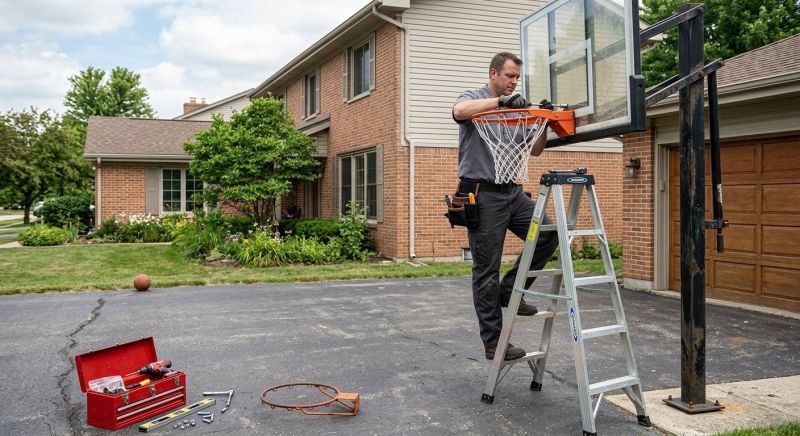 Basketball Hoop Repair in Kansas City, MO