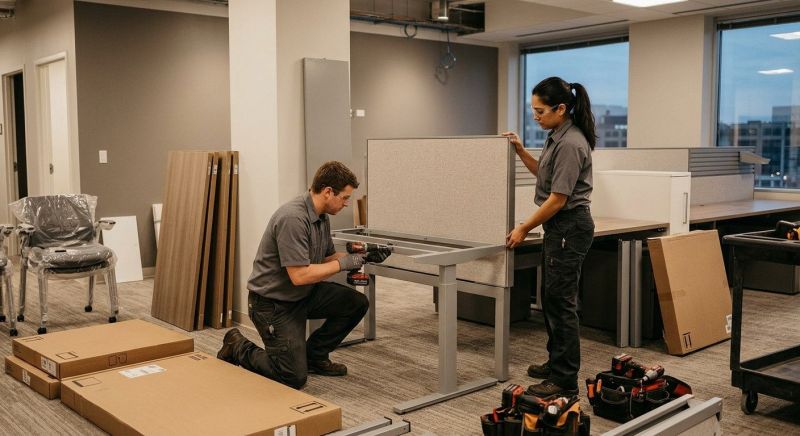 Conference Table Assembly in Kansas City, KS