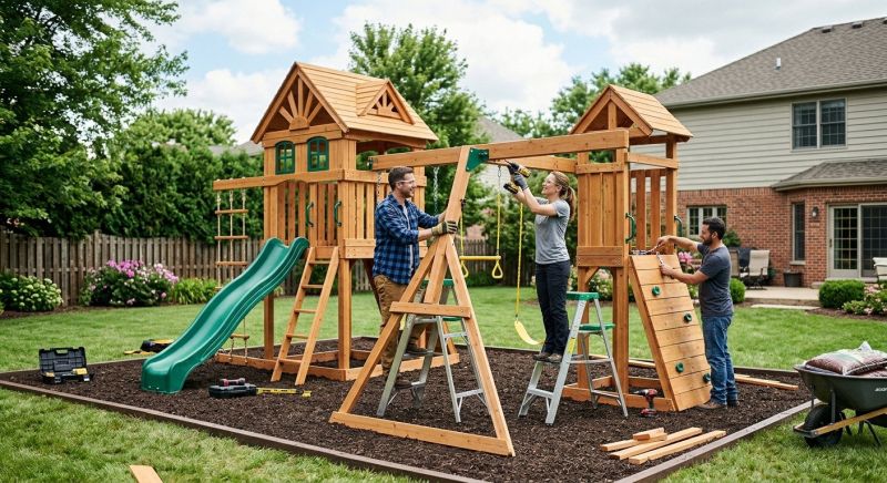 Jungle Gym Installation in Arvada, CO