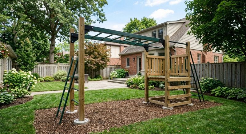 Monkey Bars Installation in Denver, CO