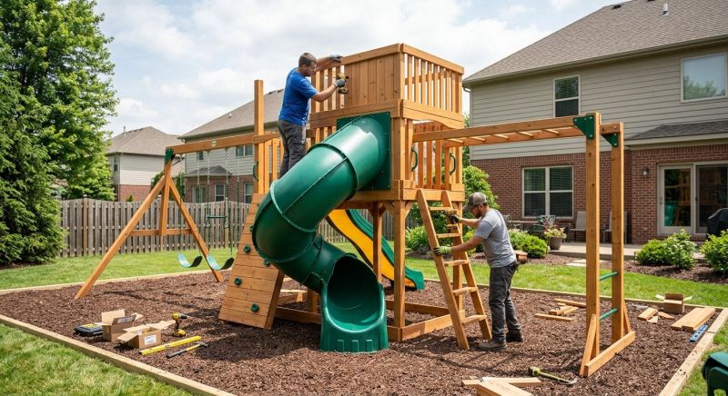 Playground Installation in Arvada, CO