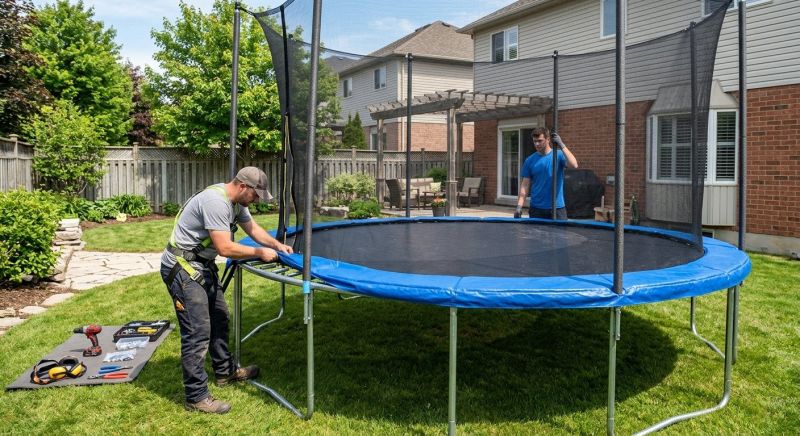 Trampoline Installation in Boulder, CO