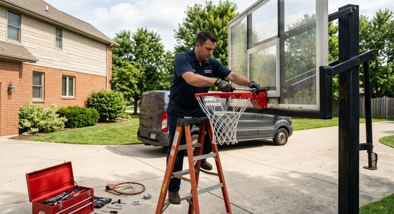 Basketball Goal Repair in Prescott Valley, AZ