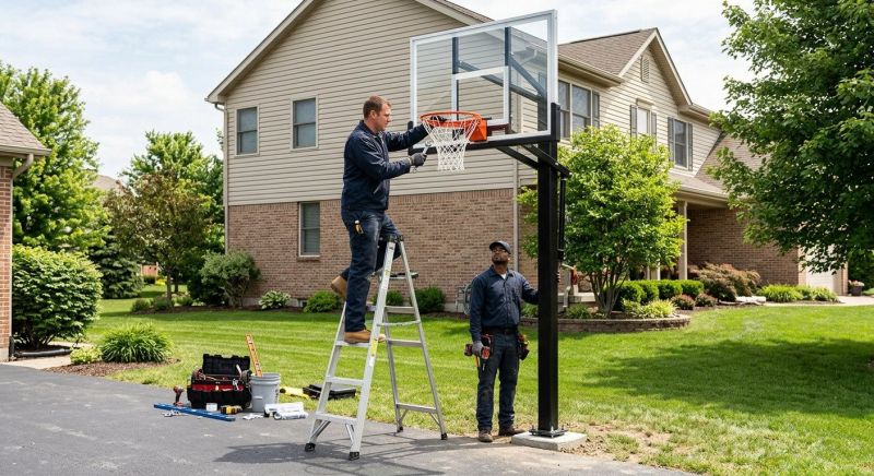 Basketball Hoop Installation in Kansas City, KS