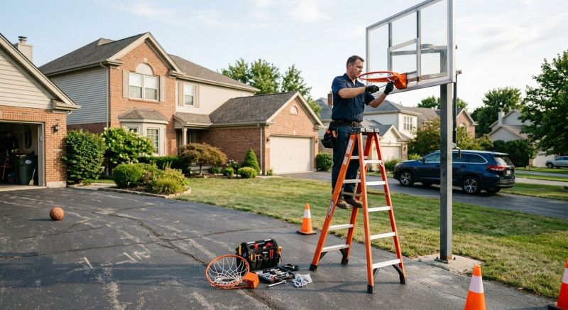Basketball Rim Repair in Denver County, CO