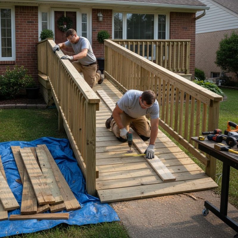 Handicap Ramp Repair in Olathe, KS