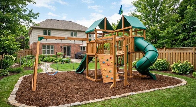 Jungle Gym Installation in Conroe, TX