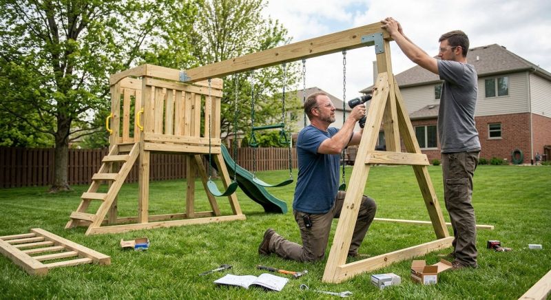 Jungle Gym Installation in Denver, CO