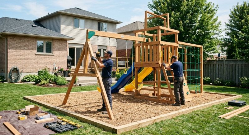 Play Equipment Installation in Longmont, CO
