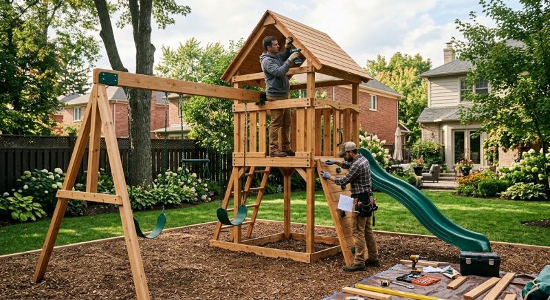 Play Set Installation in Littleton, CO