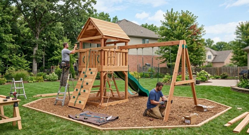 Play Set Installation in Kansas City, MO