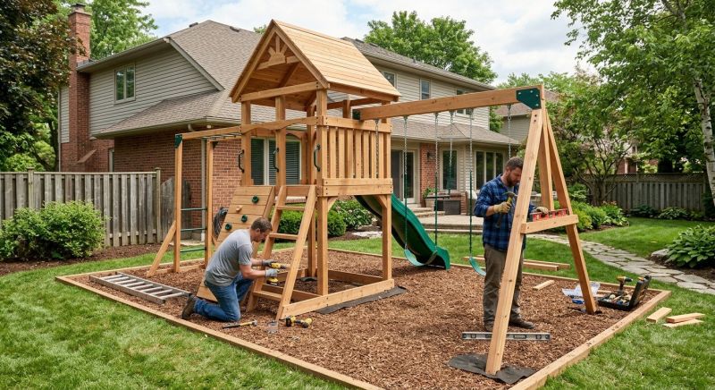 Play Set Installation in Conroe, TX