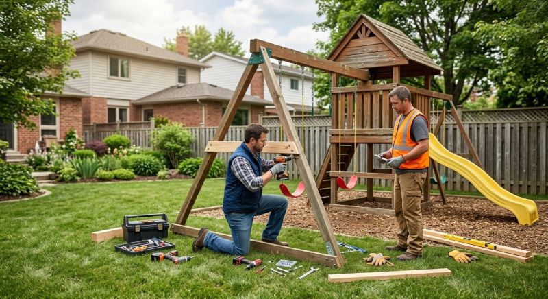Playground Equipment Repair in Overland Park, KS