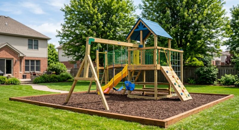 Playground Installation in Kansas City, MO