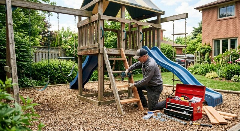 Playset Repair in Olathe, KS