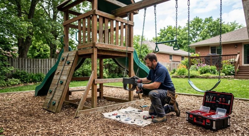 Playset Repair in Olathe, KS