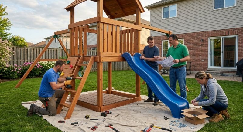 Sliding Board Installation in Alpharetta, GA