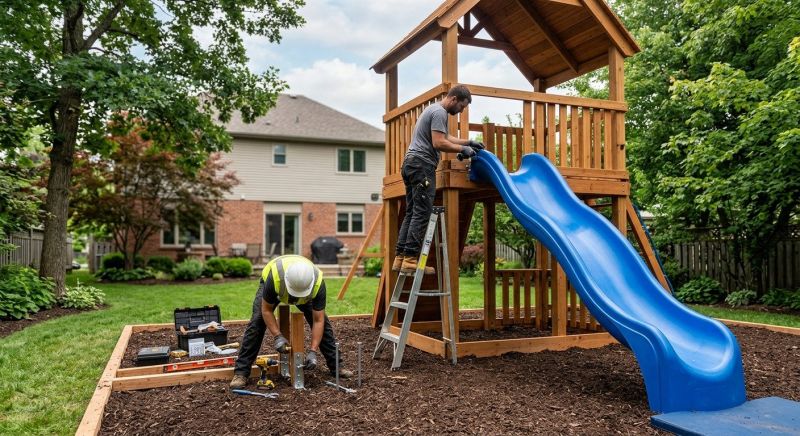 Sliding Board Installation in Boulder, CO