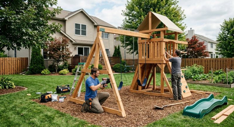 Sliding Board Installation in Boulder, CO