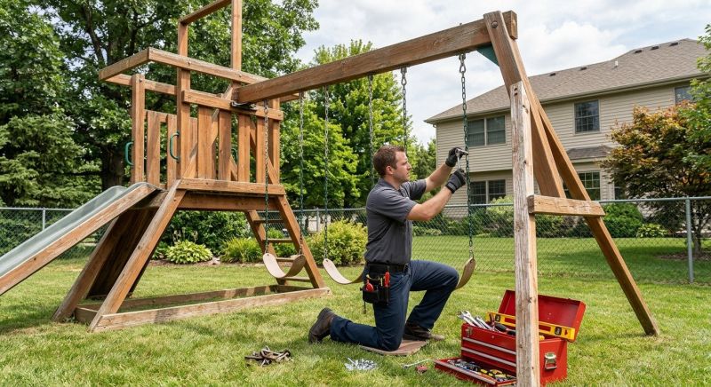 Swing Set Repair in Littleton, CO