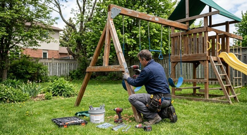 Swing Set Repair in Longmont, CO