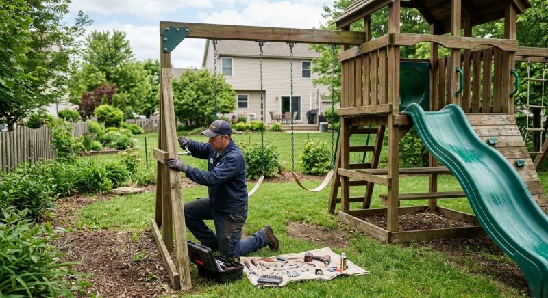 Swing Set Repair in Longmont, CO