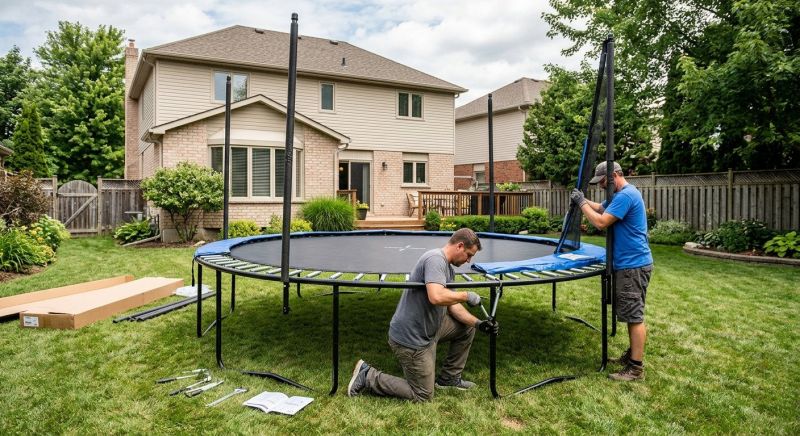 Trampoline Installation in Kansas City, MO