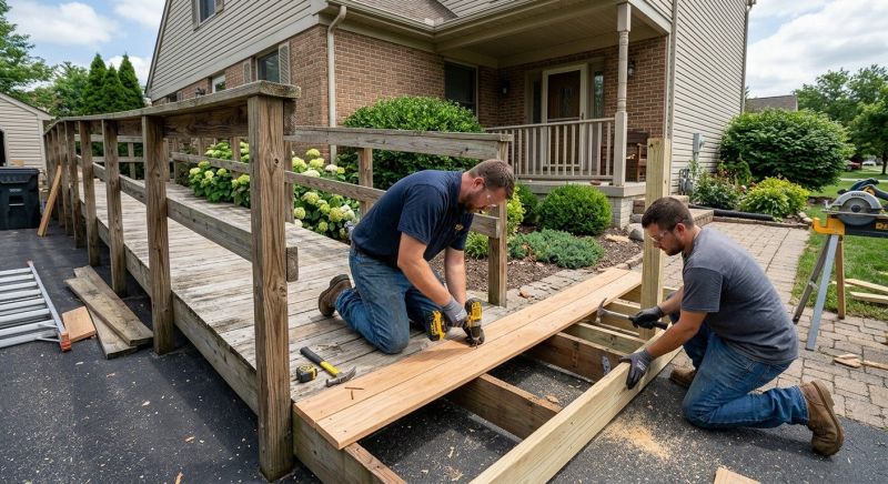 Wood Ramp Repair in Kansas City, KS